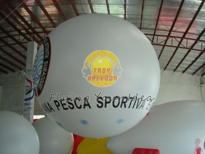 China Bespoke Inflatable PVC Full digital printed advertising helium balloons for Entertainment events for sale