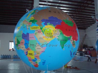 China Custom Huge Earth Balloons Globe for sale