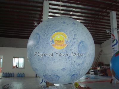China Big Reusable Inflatable Advertising Earth Globe Balloons for science demonstration for sale