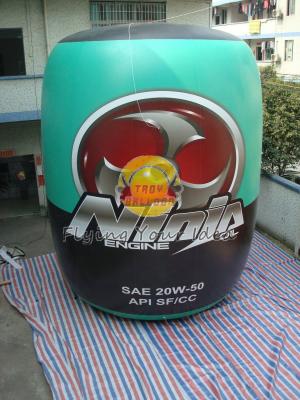 China 6.5*4m inflatable helium paint shape Giant Advertising Balloon for Entertainment events for sale