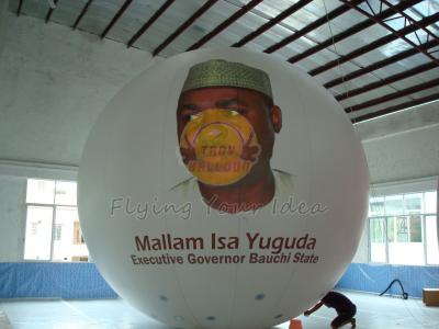 China UV Protected Printed Advertising Political Advertising Balloon for Entertainment Events for sale