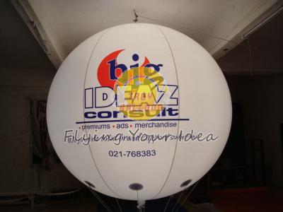 China Inflatable Advertising Lighting Balloons with UV protected printing,Inflate Ground Balloon for sale
