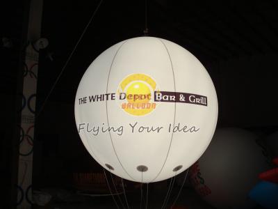 China Customized Large Inflatable Lighting Balloon for Anniversary Event, Light Up Balloons for sale