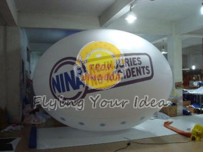 China Huge Two sides digital printed Oval Balloon with Good Elastic for Outdoor Advertising for sale