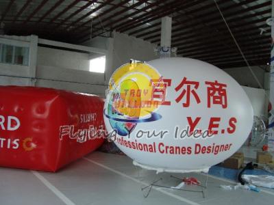 China Custom Large Durable Oval Balloon with UV protected printing for Entertainment events for sale