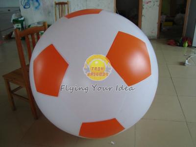 China O futebol dos esportes do PVC dos bens 0.18mm Balloons sem a impressão para eventos do entretenimento à venda
