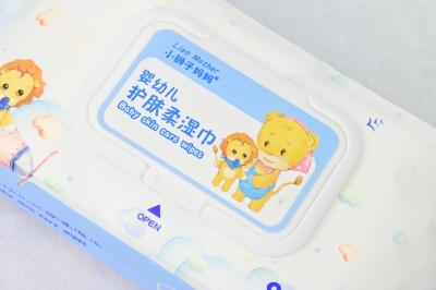 China 98 Percent Baby Pure Wipes For Sensitive Skin Newborns 80pcs for sale