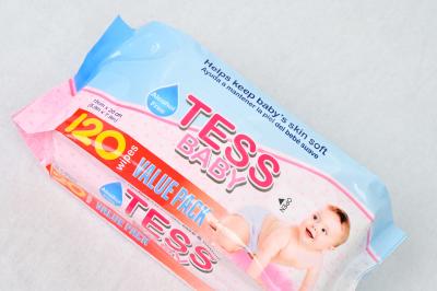 China Tecido não tecido ODM toalhas de limpeza para bebés Extracto de Aloe Vera Umidade à venda