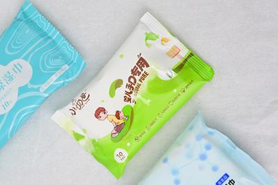 China Muñequillas húmedas sin olor para bebés de base vegetal no tejida extra gruesa en venta
