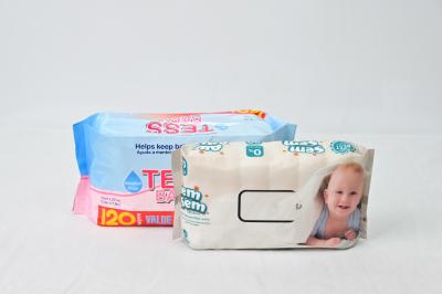 China Biodegradable Baby Cleansing Wipes Gentle On Skin And Children No Parabens for sale