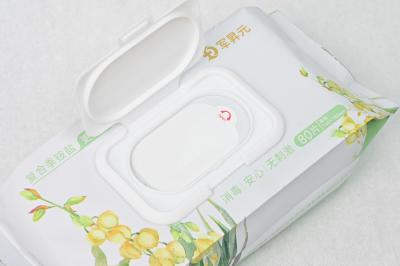 Chine Des lingettes hygiéniques à base de marigold stérilisant 80 comprimés portables à vendre