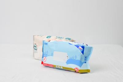 China Cuidado personal biodegradable toallitas húmedas antibacterianas 100% fibra de viscosa natural en venta