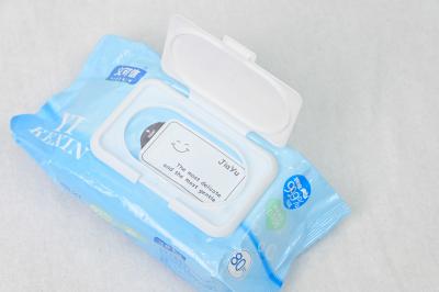 China Wood Pulp Toilet Flushable Wipes EDI Pure Water 20 X 14cm OEM ODM for sale