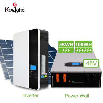 China 5kw 10kw 20kw 48v Solar Home System Solar Panel With Battery And Inverter for sale