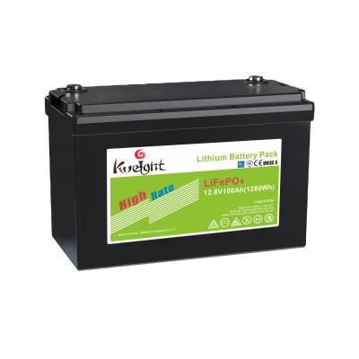 China Lithium Ion Lead Acid Replacement Battery Pack 12v 100ah Power For Solar Syste for sale