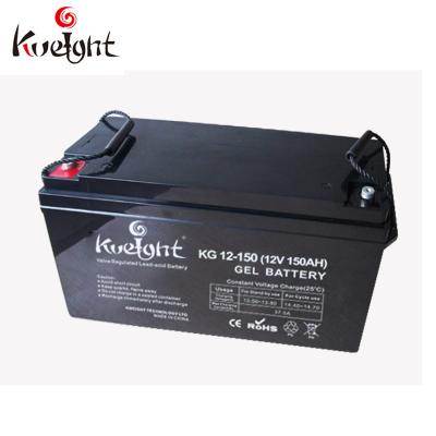 China 24v Dry Cell 12V 150Ah Deep Cycle Battery Sealed Lead Acid Rechargeable Battery for sale