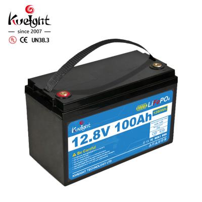 China Bms 100ah 12.8v Lifepo4 Deep Cycle Battery Lithium Ion For Solar System for sale