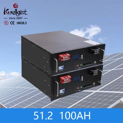China RS485 Lithium Battery Module Rack Mount Lifepo4 Battery For Solar Pv System for sale