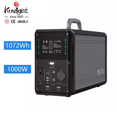China Camping 1000w Solar Rechargeable Battery Pack 336000mah Portable for sale