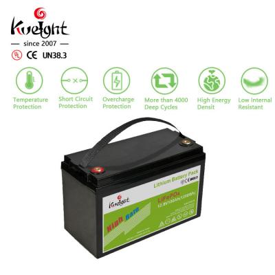 中国 Voltage 12V 24V LiFePO4 Battery with 3 Dimensions Customized 販売のため