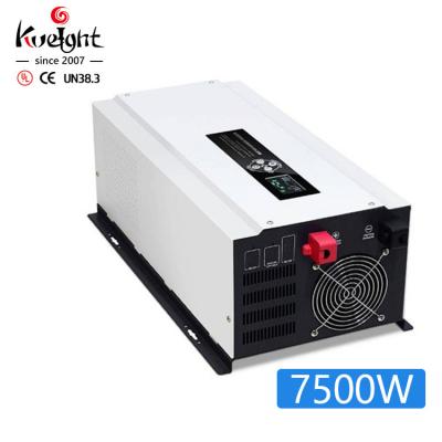 China Pure Sine Wave 7.5kw Off Grid Mppt Solar Inverter Hybrid For Solar Panel Ac Condition for sale