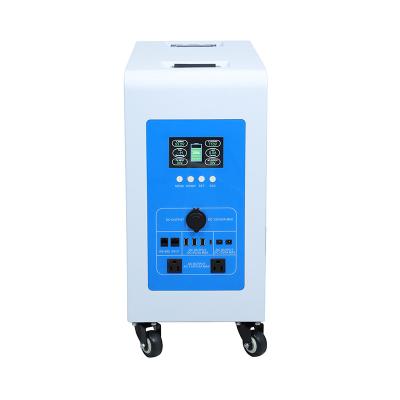 China Outdoor Solar 3KW Portable Power Station LiFePO4 Battery Built In MPPT for sale