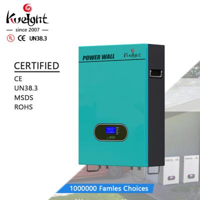 China MSDS Power 100 Amp Wall Mounted Lithium Battery For Home for sale