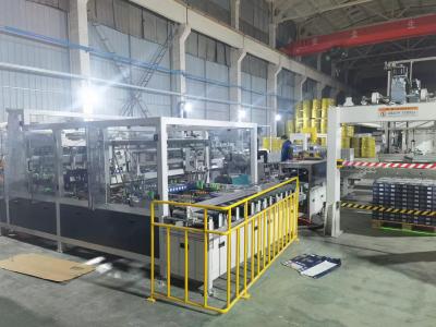 China OEM SPC Floor Packing Machine Adhesive Packaging Equipment for sale