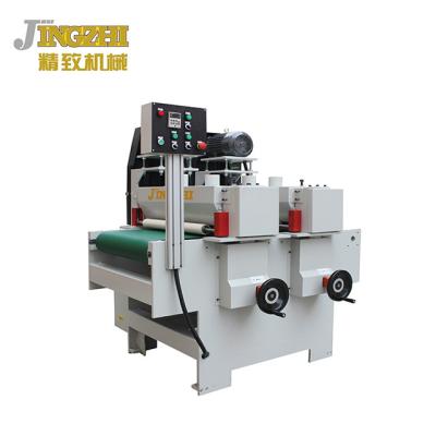China Plywood Coating Auxiliary Equipment , Wood Polishing Machine With Two Heads for sale