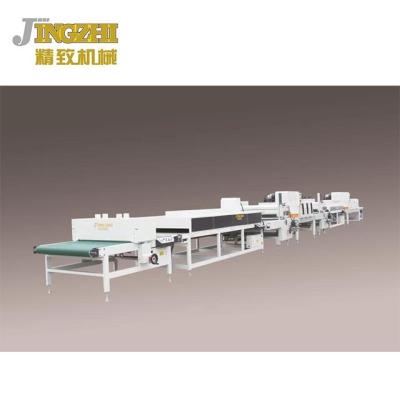 China Remove Static Electricity Roller Coating Machine UV Lamp Heating Drying for sale