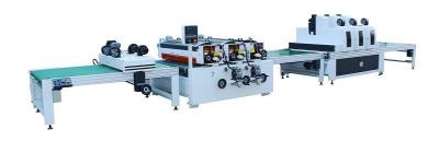 China SPC Flat Wood Coating Machine 380V Three Phase 50-60HZ High Precision for sale