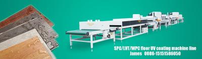 China Knob PLC Operation Plate Uv Coating Machine , Uv Roller Coater Innovative Design for sale