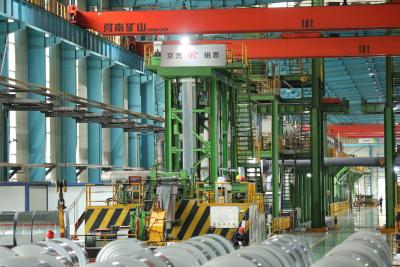 China 0.5-2.5mm 525mm Continuous Galvanizing Line High Speed for sale