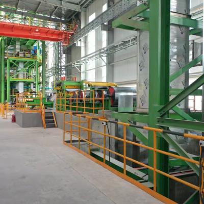 China 0.16-0.3mm Cgl Galvanizing Line For Cold Rolled Coil Continous Type for sale