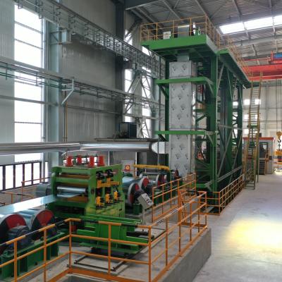China Linha contínua 1.2-3.0mm 1250mm máximo da galvanização da indústria de aço do Cs à venda