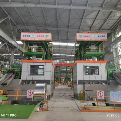 China línea equipo de la galvanización de 0.25m m de tipo continuo para la bobina en frío en venta