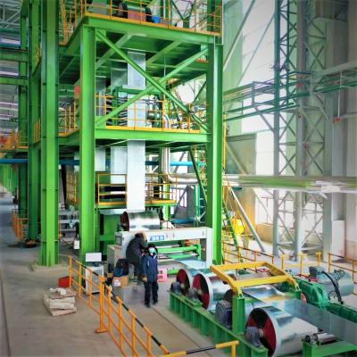 Китай Вертикальная непрерывная гальванизировать линия Electro стальная гальванизировать планировка завода продается