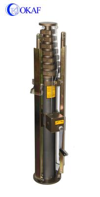 China Alloy Aluminium Manual Telescopic Mast Pole Light Tower Hand Crank for sale