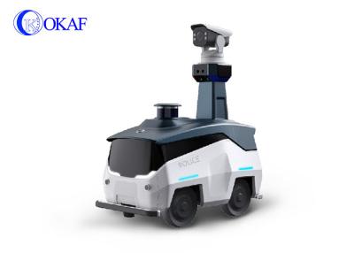 China Security Patrol Automatic Recharging Intelligent Robot for Large Area Factory School Gate Guard for sale