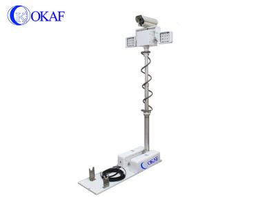 China LED Night Scan Portable Led Light Towers DC12V Camera Mount Telescopic Mast for sale