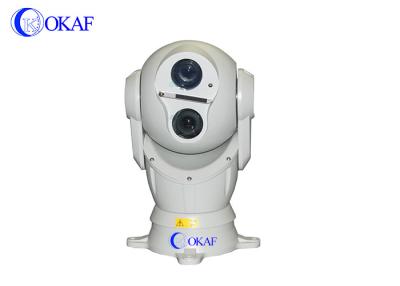 China La cámara infrarroja la termal PTZ, vehículo montó la cámara de seguridad de la toma de imágenes térmica  en venta