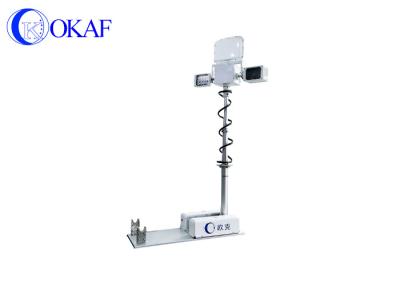China Air Pump Operation Telescopic Light Tower Mast OKAF 1.8m Floodlight Mounted On Vehicles for sale