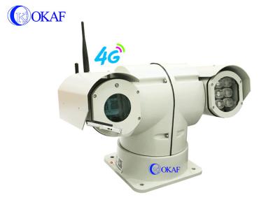 China OKAF 4G Anti Shock Vehicle Roof PTZ IP Camera RS485 Control for sale