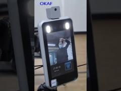 OKAF Face recognize & temperature measurement access control camera