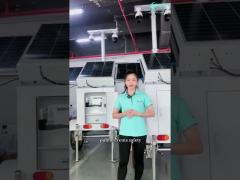 PR07 Mobile Sentry Solar CCTV Trailer