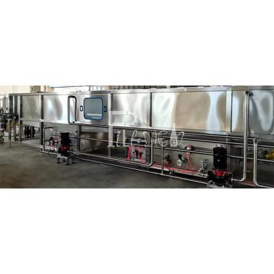 China Equipo automático de la pasterización del túnel del pasteurizador 6000-20000BPH y de enfriamiento para Juice Hot Filling Machine en venta