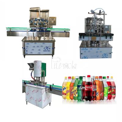 China 1500BPH 2L Fully Automatic Carbonated Drink Filling Machine PET Plastic Bottle Soft Beverage for sale