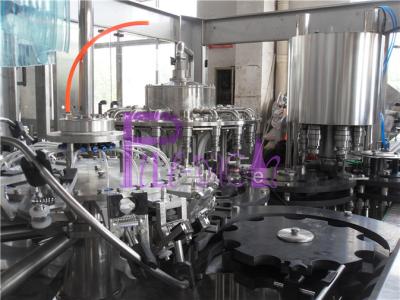 Chine 3 dans 1 machine de capsulage remplissante de lavage de jus de mangue de machine de remplissage à chaud de Monoblock à vendre