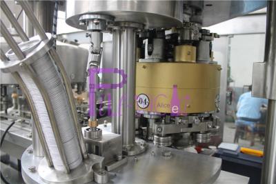 China Auto touch screen control Soft Drink Filling Line For Glass Bottle for sale