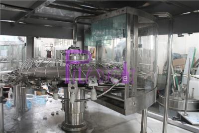 China Enchimento de Aspetic da flange e sistema dobro de aço inoxidável do tampão da máquina da selagem à venda